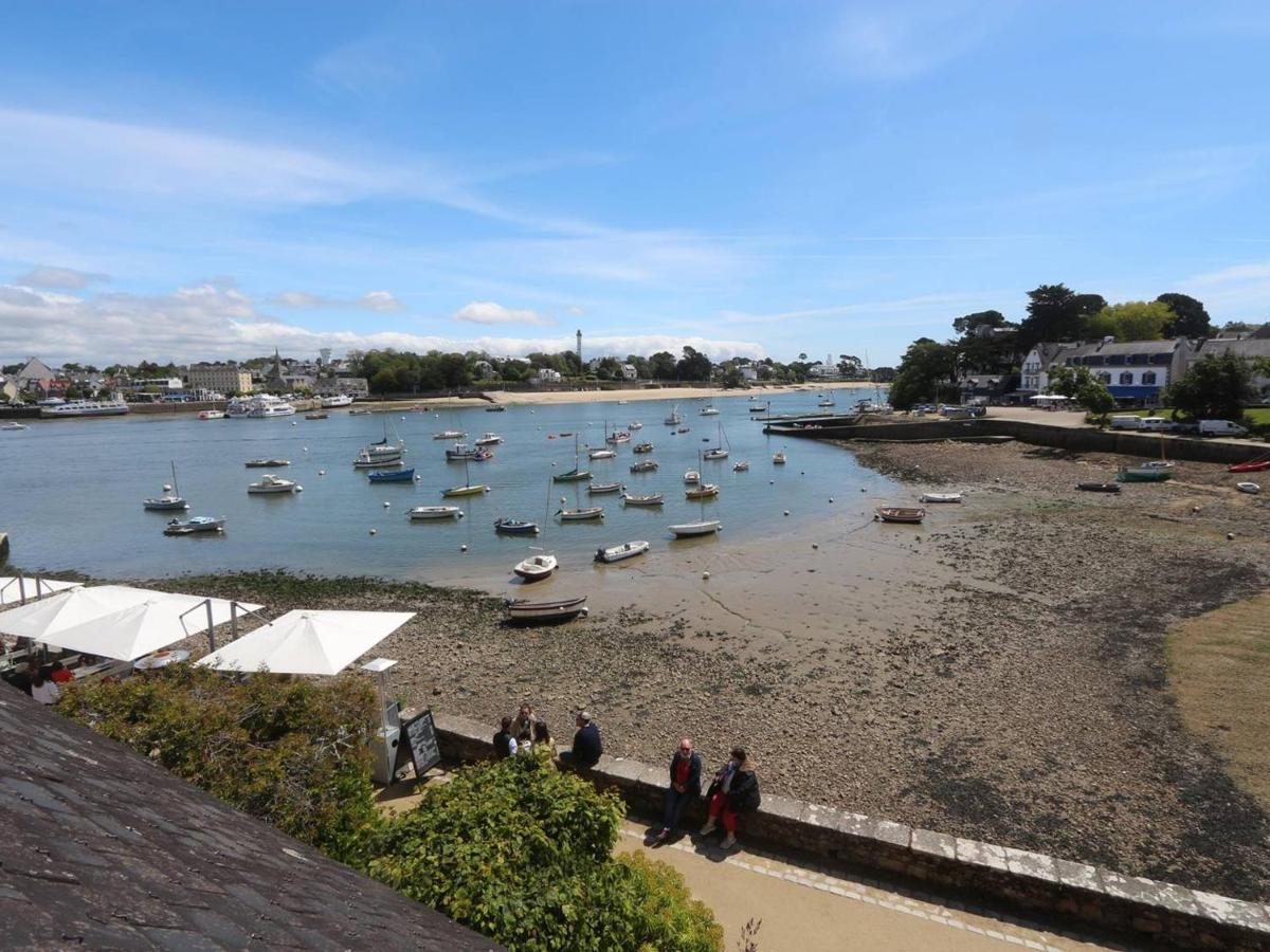 Combrit Sainte-Marine: T2 Duplex Renove Avec Jardin Prive Et Vue Sur Port - Fr-1-481-91 Appartement Buitenkant foto